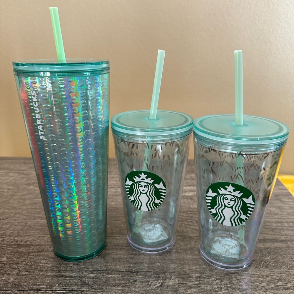 Starbucks teal cup Bundle